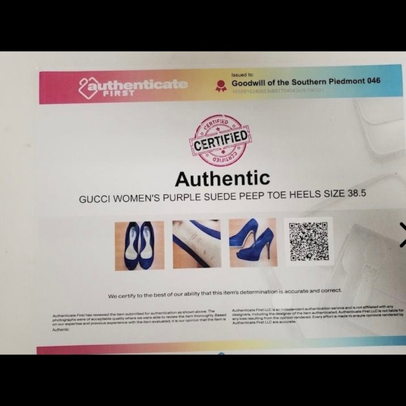 Gucci | AUTH Sofia Peep Toe - Picture 2 of 13